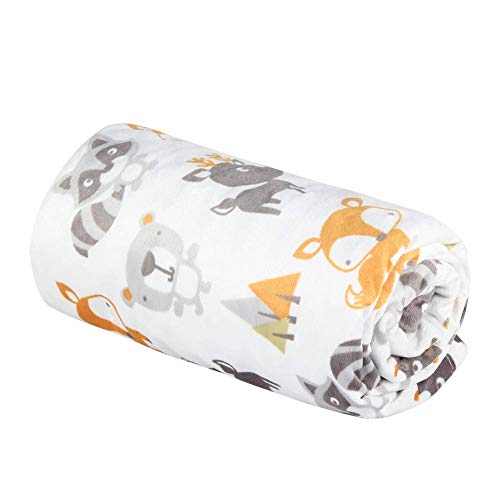 Fox Baby Blanket Boys Soft Minky Baby Blanket Fleece Baby Girl Security Fox Blanket Plush Dot Toddler Baby Newborn Blanket Woodland For Nursery Stroller Crib Receiving Blanket Infant Unisex (Bear Fox) #TOP7