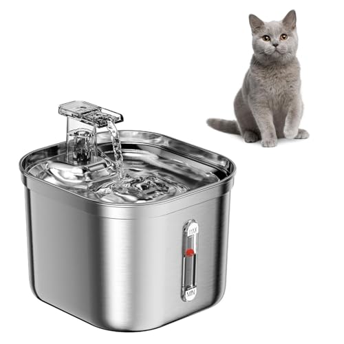 Fuente de agua automática para mascotas 2.20L miniatura 2