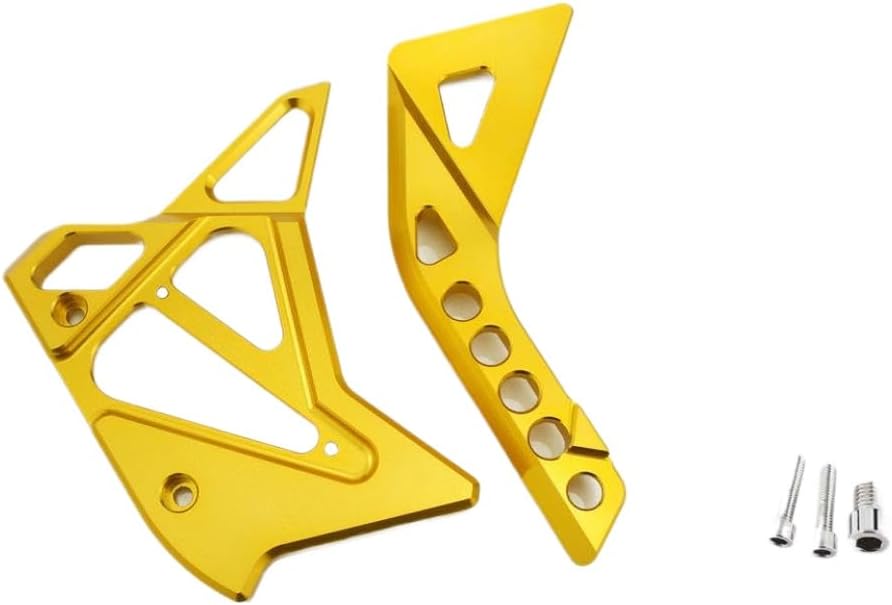 Electronic Injection Side Cover Decorate Guard Protector Accessory Compatible With Z1000 Motorcycle Models 2014 2023 .(Gold)