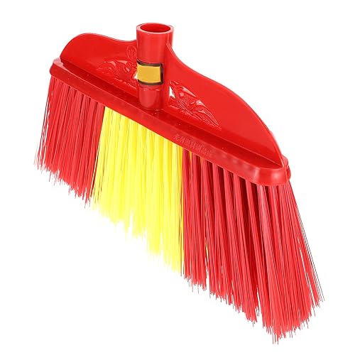 Didiseaon Plastic Broom Head Replacement Durable Household Cleaning Accessory for Easy Dust Removal Compatible with Standard Brooms for Home Office Kitchen and Courtyard Use
