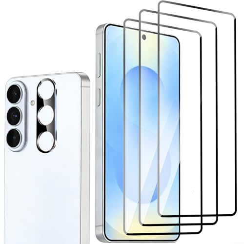 3+1 Pack Screen Protector For Samsung Galaxy S26 with Camera Lens Protector