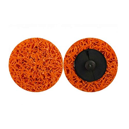 Norton 66261096557 3” Bear-Tex Blaze Rapid Strip Ceramic Alumina TR (Type III) Non-Woven Quick-Change Discs, 25 pack