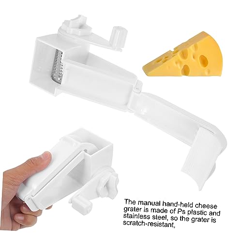 Rallador manual giratorio para queso blanco miniatura 6