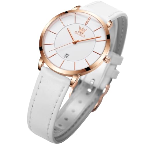 Image of OLEVS Womens Watches Classic Dress Female Wristwatch Ladies Stainless Steel Lady Watch