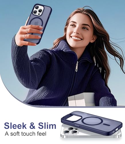 Coque iPhone 13 Pro Max MagSafe transparente mate et antichoc - 6