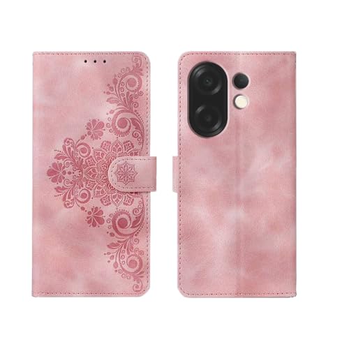 Image of amazon basics Vivo X200T 5G Flip Cover | Card Pockets Wallet & Stand | Flip Cover for Vivo X200T 5G (Executive Pink)