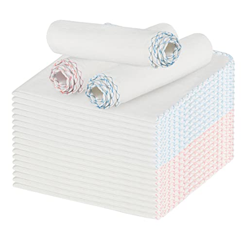 JETOP 20 Pack Muslin Face Cloths Reusable Face Cloth 30x30cm/11.8x11.8in Muslin Cloths Soft and Light for Makeup Remover Non-fluorescent Cotton for Baby