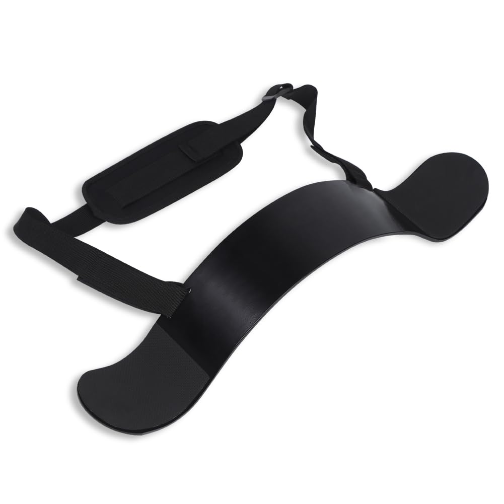 61,5 x 13,5 x 11 cm Arm-Blaster aus Aluminiumlegierung, verstellbare Bizeps-Curl-Unterstützung, Dickes Messgerät für Bodybuilding und Gewichtheben mit großen Armen