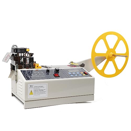 Cortadora automática de correa digital 280 w | Cortador caliente frío Cuchillos Correas calientes 120 PCS/min Ancho 110mm | Caliente frío Máquina de corte de banda elástica adhesiva
