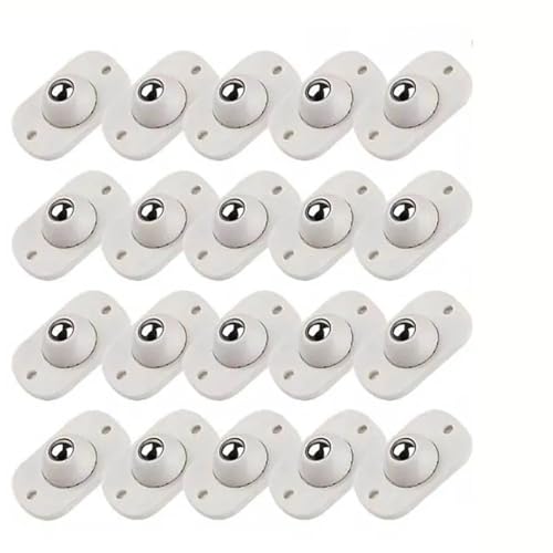 Roulettes auto-adhésives mini roues pivotantes et poulie rotative pour boîte