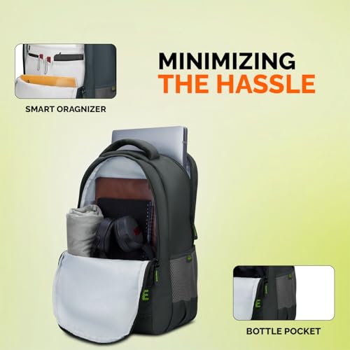Image of SKYBAGS Dune Backpack | Premium Diamond pattern fabric | Upto 17 inch Laptop Portection | 02 Compartment | For Office and Casual Unisex Men Women Boys Girls