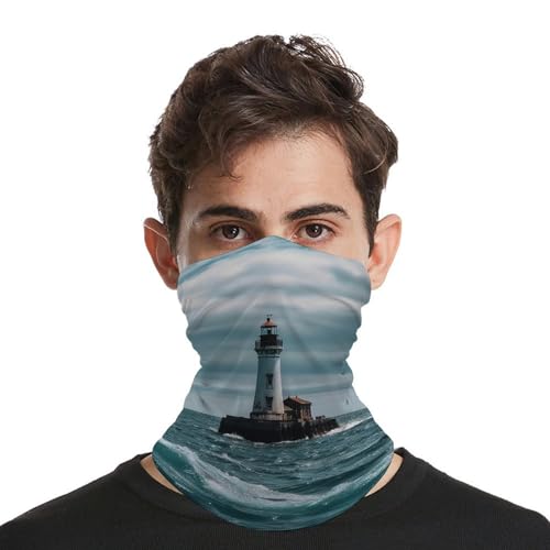 Cubreboca de cuello para hombre y mujer, balaclava con protección contra el viento, mascarilla respirable, pañuelo, cubre cara, bufanda, gorro para esquí, senderismo, ciclismo miniatura 4