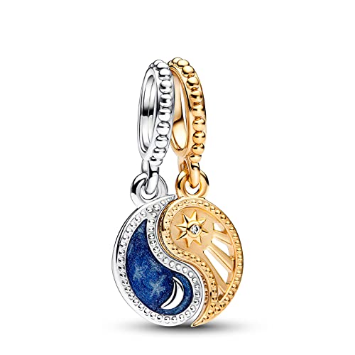 Charm PANDORA Sol & Luna un regalo místico para fechas especiales