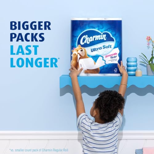 Charmin Ultra Soft Toilet Paper 12 Mega XL Rolls, 336 Sheets Per Roll (Packaging May Vary) - 10