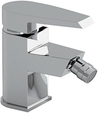 becrisa Master Square Mixer Tap with Circular Rear for Bidet Chrome