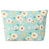 MHDGG Makeup Bag Cosmetic Bag for Women,Large Capacity Floral Cosmetic Bag Makeup Bags Women Travel