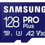 Samsung Memorie MB-MD128SA PRO Plus Scheda MicroSD da 128GB, UHS-I U3, Fino a 180 MB/s