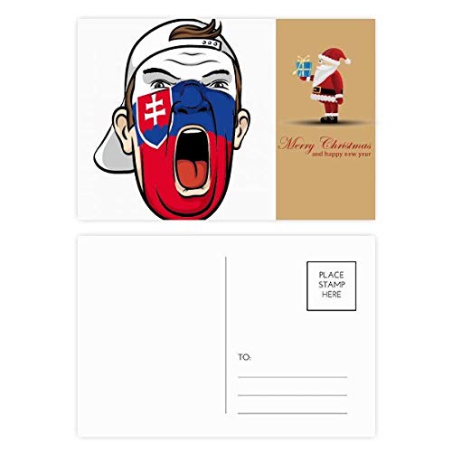 Cartes postales drapeau de la Slovaquie lot de 20 pour joindre à un cadeau