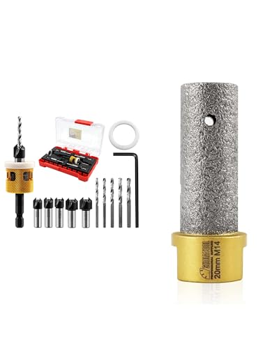 Fraise diamantée 20mm SHDIATOOL pour stopper la casse des carreaux durs