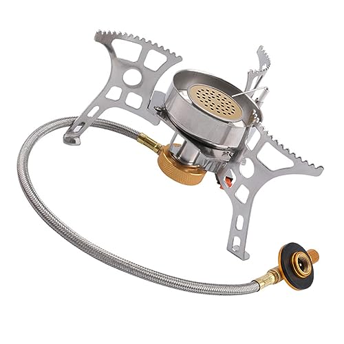 Anneome Mini Camping Stove Burner Lightweight Windproof for Hiking Backpacking Picnics