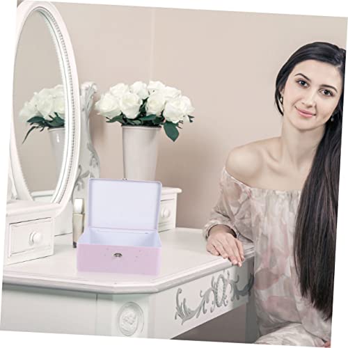 Boîte de rangement avec serrure pour protéger vos petits objets du bureau - 3