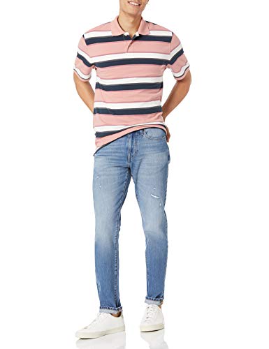 Image of Amazon Essentials Men's Regular-Fit Short Sleeve Cotton Pique Polo Shirt (Available in Big & Tall)