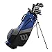 WILSON 1200 TPX Herren Golf Komplettset, Rechtshand, Stahl- & Graphitsch&auml;fte