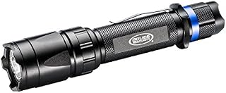 Police Security Trac Tact 2AA Flashlight LED - 280 Lumen - Tactical - Red Night Vision - Violet Blood Tracking - Weather Resistant - High/Low/Flash/Violet/Red