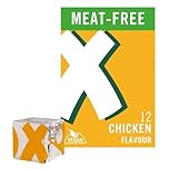 OXO 12 Vegan Chicken Flavour Stock Cubes – Meat-Free, Bold Taste, Plant-Based, Ideal for Soups, Roasts, Gravy & Holiday Cooking, 71 g (Pack of 1)