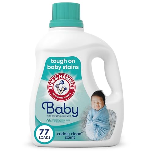 Image of Arm & Hammer Baby, 77 Loads Liquid Laundry Detergent, 100.5 Fl oz
