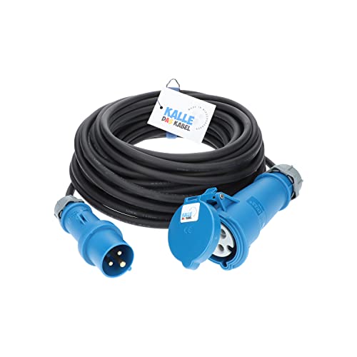 CEE-Verlängerungskabel 230V 32A H07RN-F 3G 4,0mm² 20 Meter von KALLE DAS KABEL Cover