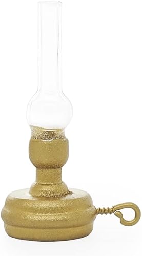 Odoria 112 Lámpara de aceite en miniatura Accesorios de decoración de casa de muñecas