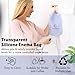 Happy Bum Bag Enema Kit | 6.5ft Silicone Hose, 2L Non-Toxic Silicone Enema Bag with 3 Replacement Tips | Reusable Coffee Enema Kit Suitable for Water & Coffee Enemas for Colon Cleanse for Women & Men