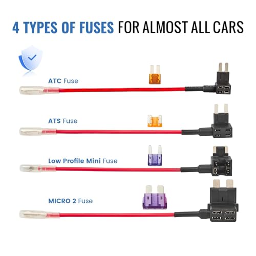 EWAY Radar Detector Hardwire Kit, DC3.5 Direct Wire Wiring Kit for Radar Detectors Power Cord Replacement for Cobra RAD 350 380 450 480i XRS9370 XRS955 XRS5300 XRS7700 Whistler Escort Uniden (13FT) - Thumbnail 6