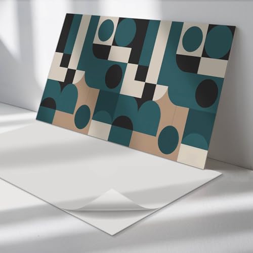Paneles murales 60x30 cm de diseño moderno rectangulares e impermeables 2