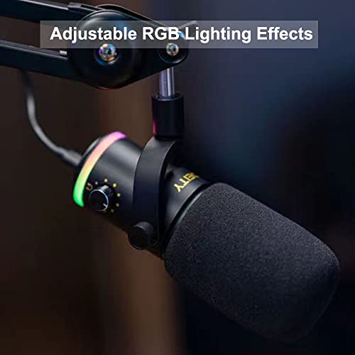 Deity Vo-7U Kit Black Usb Microphone For Recording, Streaming, Gaming, Podcasting On Pc, Condenser Mic With Rgb Ring Supercardioid, No-Latency Monitoring (Arm Kit Black) #TOP5