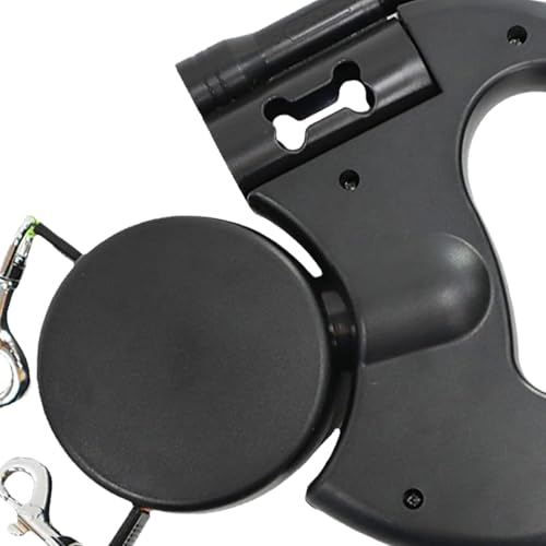 Corde rétractable pour animaux de compagnie avec système double pour simplifier vos sorties - 4
