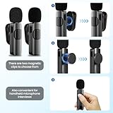 SOOOEC Upgraded Wireless Lavalier Microphones for iPhone and iPad - Mini Microphones for Video Recording, Live Streaming, Interviews, YouTube, TikTok, Vlogging, and ASMR (for iPhone 14 and Below) - Image 6