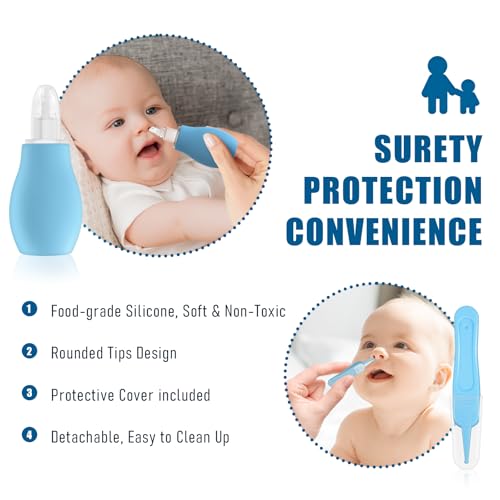 GLOSKIN Trousse de Soin Bebe Naissance,Ensemble de 13 Pièces,Kit Soin Bebe,Équipé de Set Manucure Bebe,de Peignes et D'autres Ensembles de Soins de Sécurité pour Bébé,Baby Daily Care Essentials (Bleu) – Image 5