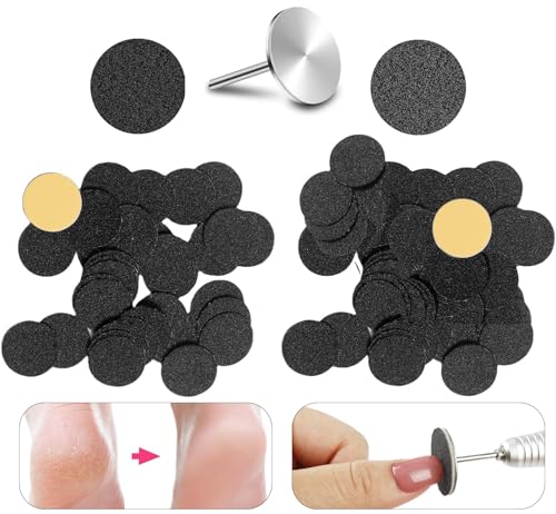 Vueinrg 100 Pedicura Profesional Para Pies,Los Accesorios de Reemplazo de la Herramienta De ReparacióN de Pies,Se Usa Para Eliminar la Piel y Los Callosos áSperos, Secos, Muertos
