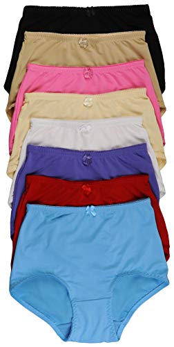 Image of ToBeInStyle Women's Pack of 6 High-Waisted Girdle Brief Tummy Support Everyday Panties