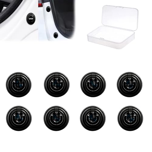Image of 8Pcs Car Door Shock Absorber Guard Protector Rubber Pads Innovative Auto Gadgets Compatible for X1, X3, X4, X5, X8, Series 2, 3, 5, 7, 6, i4, i5, iX1, M8, Z4