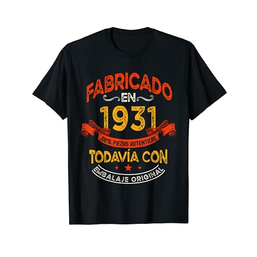 Fabricado En 1931 Regalo 90 Años Cumpleaños Hombre Mujer Camiseta