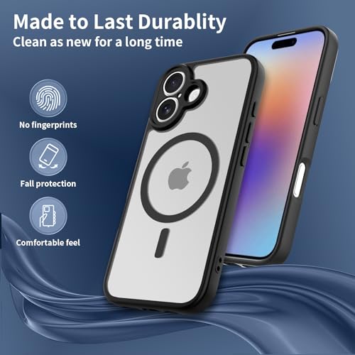 Image of Enflamo for iPhone 17 Crystal Clear Transparent Hard Back Cover Case for iPhone 2025 | Ultra Hybrid | Camera Bump Protection