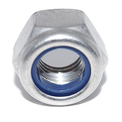 Gleitmo Locking Nuts M12 Pack of 6 High Form DIN 982 A2 Stainless Steel Nuts V2A Hex Nut, Hexagonal Nuts High Form Self-Locking DIN 982 - Image 4