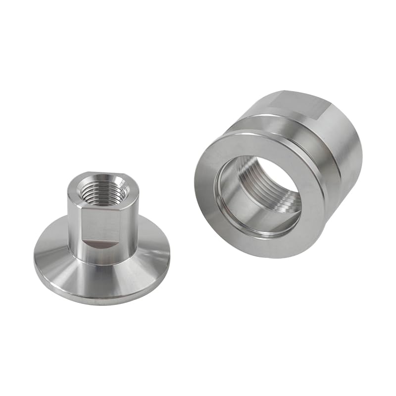 Conector KF16 acero inoxidable con rosca 1/2 NPT hembra para adaptador vacío 5