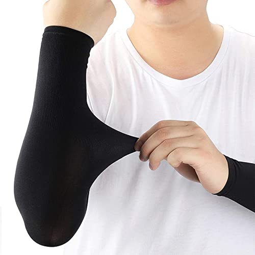 ioutdoor Arm Sleeves Kühlung UPF 50+, Kompressions Armstulpen, Sonnenschutz Arm Ärmel, Elastische, Atmungsaktiv, Anti-Rutsch, Kein Verblassen, Pillingresistent, Unisex-Ärmlinge für im Freien Sport