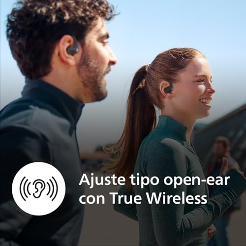 Miniatura 4 de Philips TAA6709: Auriculares Deportivos Open Ear con Bluetooth y tecnología True Wireless - Negro