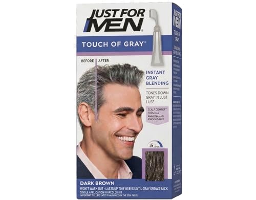 Just For Men Touch of Gray T-45 Dark Brown miniatura 2