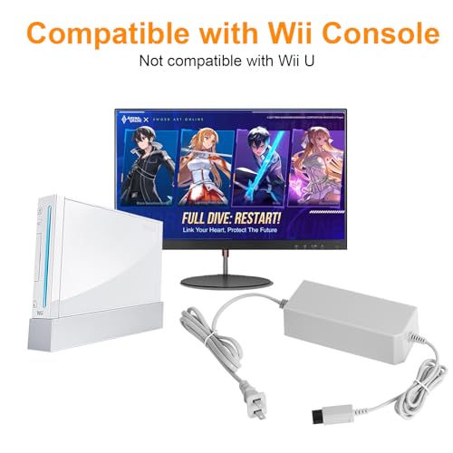 Crifeir Wii Power Supply for Wii,Compatible with Wii Console (Not for Wii U) by Crifeir - Image 7